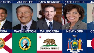 Full list US Governors [upl. by Avaria]