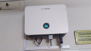 Sunways 10Kw On Grid System Running with Zero Export Device sunways ongridinverter [upl. by Franza]