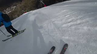 Skiing at Thredbo short [upl. by Glovsky521]