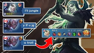 They Thought I Was Trolling When I Said Faramis Jungler  Mobile Legends [upl. by Nahama764]