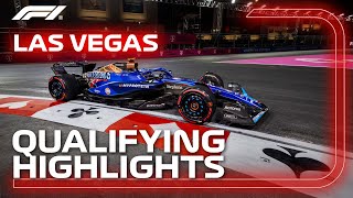 Qualifying Highlights  2023 Las Vegas Grand Prix [upl. by Heppman377]