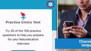 USCIS Civics Test Study Tools App [upl. by Asyla]