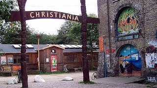 Turismo por el mundo Christiania el barrio libre de Copenhague [upl. by Marcelline]