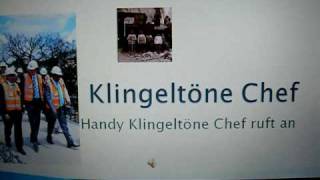 Chef ruft an Klingeltöne  Boss ringtone [upl. by Adnaluy822]