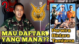 INFO PENDAFTARAN TNI AU  Mau Pilih Yang Mana Perwira BintaraTamtama [upl. by Jorrie175]