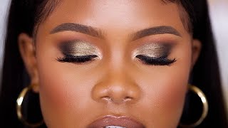 SMOKEY EYE TUTORIAL FOR BEGINNERS  Ale Jay [upl. by Jemie]