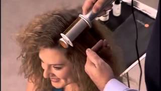 Glomail  Instyler Rotating Hot Iron Straightening and Styling Curly Hair [upl. by Olympe322]