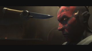 Star Wars The Clone Wars  Darth Maul Savage amp Death Watch vs Bounty Hunters 1080p [upl. by Kirenoj]