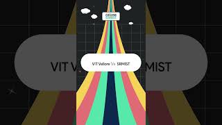 VIT Vellore vs SRMIST Placement and Salary Comparison 20202023 [upl. by Janetta]