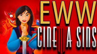 Everything Wrong With CinemaSins Mulan in 15 Minutes or Less [upl. by Ymerrej371]