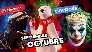 Palomeras CINEMEX y CINÉPOLIS confirmadas en OCTUBRE [upl. by Enom546]