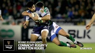 Round 10 Highlights Connacht Rugby v Benetton Treviso  201617 season [upl. by Su]