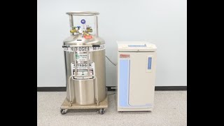 Thermo Cryoplus 1 Cryogenic Storage System Video ID 22188 [upl. by Bronwyn731]