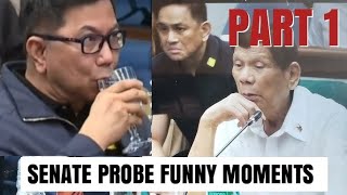 Mga Hindi Makakalimutang Eksena sa Senate Probe Hearing PART 1 Duterte FunnyHated Moments [upl. by Ennoirb631]