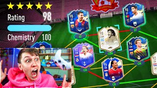 98 RATED  HIGHEST RATED TOTS FUT DRAFT EVER FIFA 21 [upl. by Eivla]