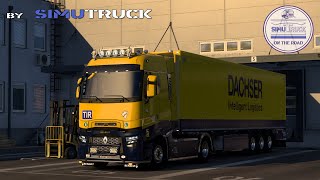 ETS2 150 I TRANSPORTES POR EUROPA I Podgorica MNE  Niksic MNE I RENAULT T 520 cv [upl. by Aihsyla]