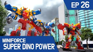 MINIFORCE Super Dino Power Ep26 Miniforce Faces the Largest Threat Ever A Giant Powerball [upl. by Avigdor]