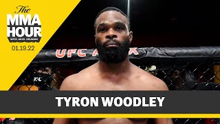 Tyron Woodley Jake Paul Hit Me With ‘Phenomenal Punch’  MMA Fighting [upl. by Franz]