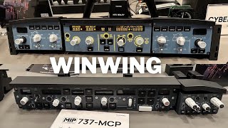 Winwing Airbus FCU and Boeing EFIS panels FMC and CDU [upl. by Suiddaht403]