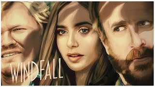 Windfall Official Trailer Full HD 2022 Lily Collins Jesse Plemons NETFLIX [upl. by Yur485]