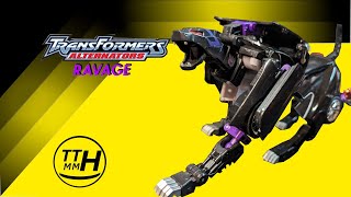 Transformers Alternators Ravage review stop motion [upl. by Releyks]