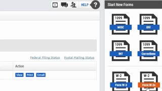 Dashboard  1099 and W2 filing [upl. by Bronson]