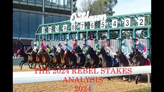 THE 2024 REBEL STAKES ANALYSIS  22424 [upl. by Grose480]