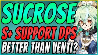 Sucrose Character Guide  STOP SLEEPING ON HER  S Anemo DPS Support Build  Genshin Impact [upl. by Aztin990]