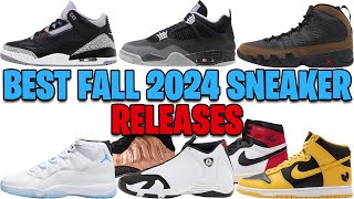 BEST FALL 2024 SNEAKER RELEASES BEST FALL SNEAKERS FROM AIR JORDAN  NIKE RELEASE DATES 🔥✅ [upl. by Hardden]