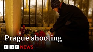 Prague shooting Czech Republic declares national day of mourning  BBC News [upl. by Ayahsal]