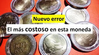 ERROR MUY COSTOSO EN LA MONEDA DE QUINIENTOS PESOS [upl. by Mureil]