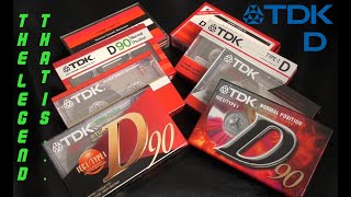 The Legend That Is The TDK D  Type 1 Cassette [upl. by Arika103]