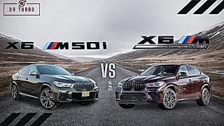 bmw x6m vs x6 m50i [upl. by Akierdna]