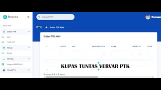 Kupas Tuntas Tentang Verval PTK [upl. by Damarra]