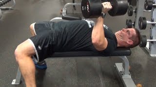 1 Arm Dumbbell Chest Press CRAZY Exercise for Bigger Pecs amp Stronger Abs [upl. by Harty]