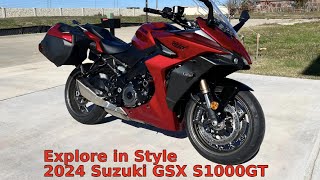 2024 Suzuki GSX S1000GT is surprisingly good sport touring motorcycle [upl. by Noret385]