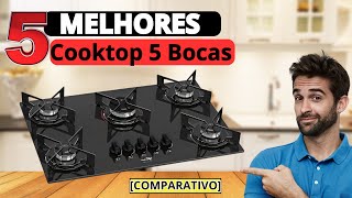 Melhores Cooktops 5 Bocas a Gás – Qual Cooktop 5 Bocas Tem o Melhor Preço COMPARATIVO [upl. by Ursulette]