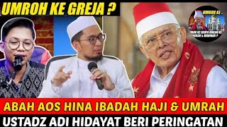 ABAH AOS VIRAL HINA IBADAH HAJI AJAK JAMAAH UMRAH KE EROPA  USTADZ ADI HIDAYAT [upl. by Ataga]