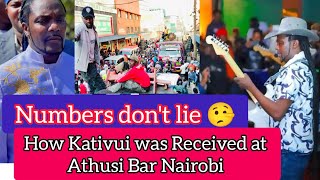 KATIVUI KINARA WA BENGA WAS RECEIVED LIKE A KING AT ATHUSI BY HIS FANS [upl. by Gnaht]