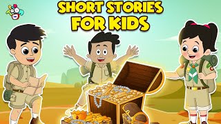 Short Stories For Kids  Top Best Stories  English Cartoon  Moral Stories  PunToon Kids [upl. by Deering118]