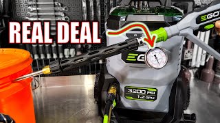 BATTERY POWERED EGO 56V 3200 PSI 12 GPM Pressure Washer [upl. by Ladonna]