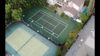 Residential Tennis Court Resurfacing  Anne Stedman [upl. by Aseram]