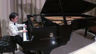 Alvin Lee Age 8  Liadov Prelude Op 57 No 1 in D flat major [upl. by Nylrebma]