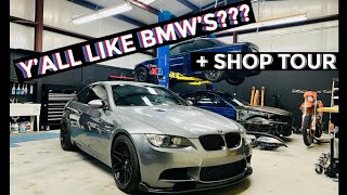 Y’ALL LIKE BMW’S  SHOP TOUR [upl. by Eitteb]