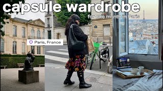 2024 spring capsule wardrobe for Paris 20 outfits [upl. by Hayouqes191]