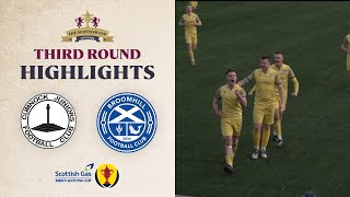 Cumnock Juniors 03 Broomhill  Scottish Gas Mens Scottish Cup Third Round Highlights [upl. by Murdoch]