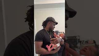 Realistic Morning With Our NewBorn Pt 1 thatfamily7 familyvlogs newborn moringroutine [upl. by Gellman]