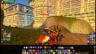 WoW Flameward Hippogryph Mount HD [upl. by Blossom]