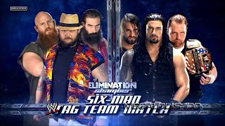 Story of The Shield vs The Wyatt Family  Elimination Chamber 2014 [upl. by Pennebaker]