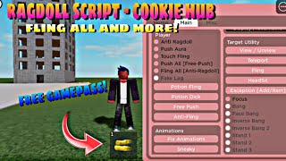 Roblox Ragdoll Engine Script  Cookie Hub 🍪 [upl. by Us]